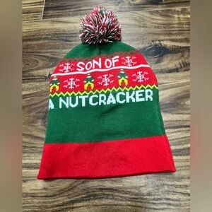- Son of a Nutcracker hat, Elf inspired, new